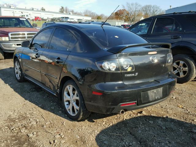 JM1BK323271602348 - 2007 MAZDA 3 S BLACK photo 3