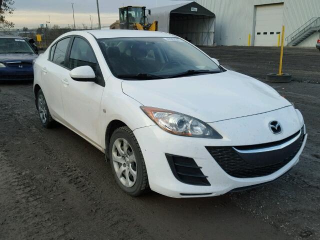 JM1BL1SF3A1216511 - 2010 MAZDA 3 I WHITE photo 1