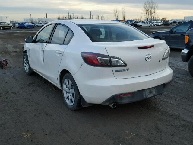 JM1BL1SF3A1216511 - 2010 MAZDA 3 I WHITE photo 3