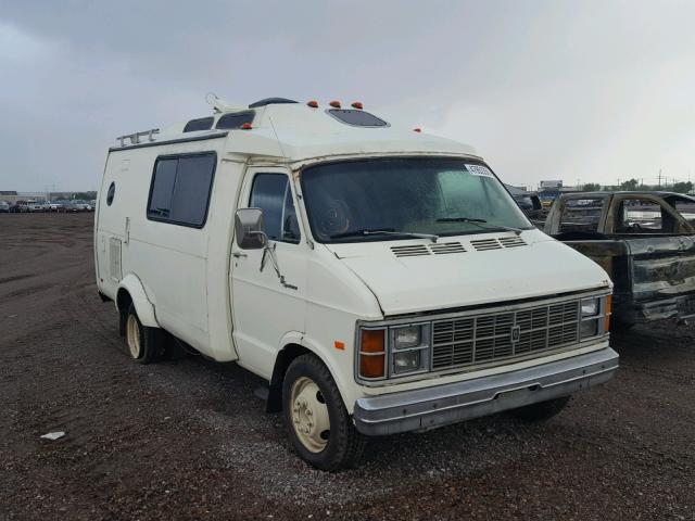 F34KD9V726284 - 1979 DODGE TRANSVAN WHITE photo 1