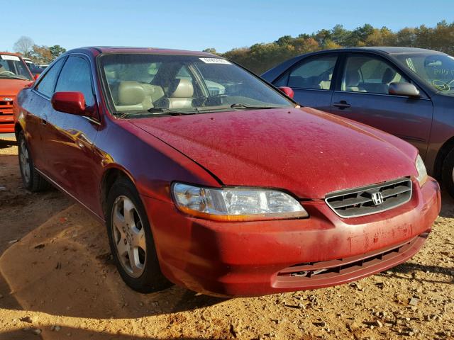 1HGCG2252YA003907 - 2000 HONDA ACCORD EX RED photo 1