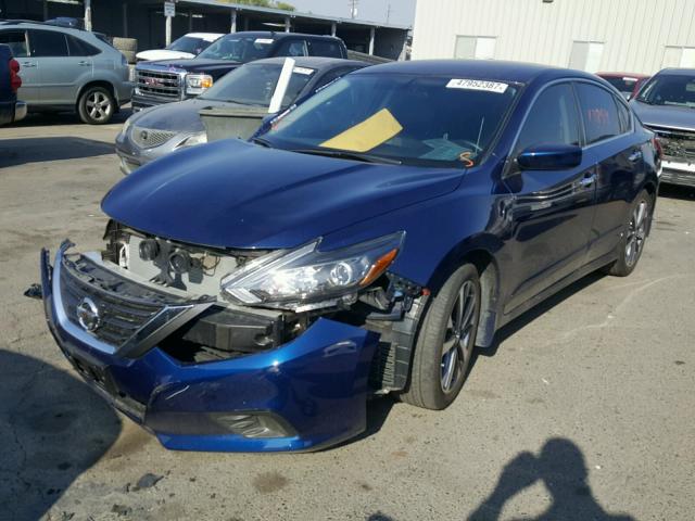 1N4AL3AP8HN305159 - 2017 NISSAN ALTIMA 2.5 BLUE photo 2