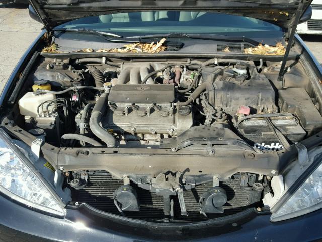 4T1BF30K53U040514 - 2003 TOYOTA CAMRY LE BLACK photo 7