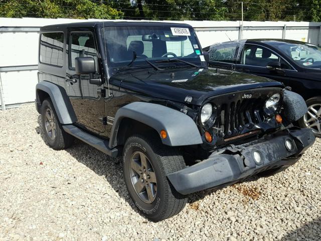 1C4AJWAG2DL670847 - 2013 JEEP WRANGLER S BLACK photo 1