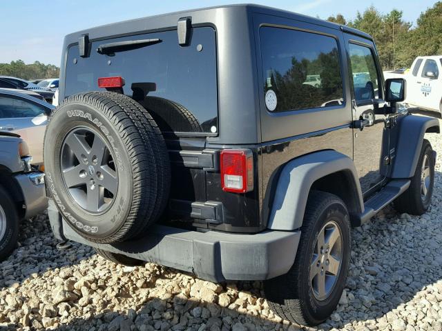 1C4AJWAG2DL670847 - 2013 JEEP WRANGLER S BLACK photo 4