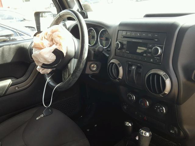 1C4AJWAG2DL670847 - 2013 JEEP WRANGLER S BLACK photo 9