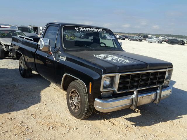 CCL448F499597 - 1978 CHEVROLET C10 BLACK photo 1