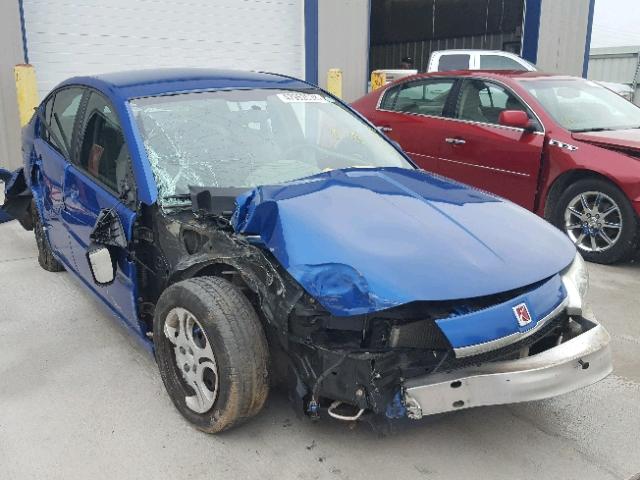 1G8AJ54F54Z209730 - 2004 SATURN ION LEVEL BLUE photo 1