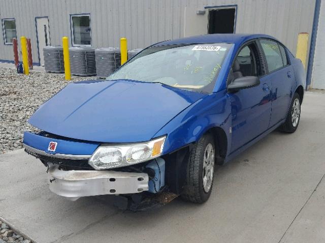 1G8AJ54F54Z209730 - 2004 SATURN ION LEVEL BLUE photo 2