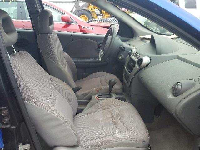 1G8AJ54F54Z209730 - 2004 SATURN ION LEVEL BLUE photo 5
