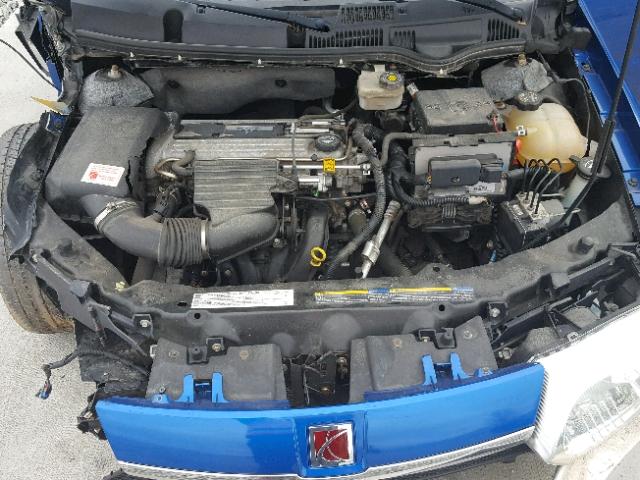 1G8AJ54F54Z209730 - 2004 SATURN ION LEVEL BLUE photo 7