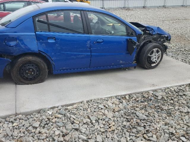 1G8AJ54F54Z209730 - 2004 SATURN ION LEVEL BLUE photo 9