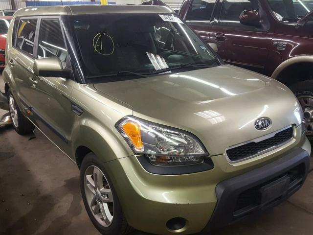 KNDJT2A20B7213323 - 2011 KIA SOUL GREEN photo 1