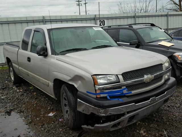 1GCEC19Z35Z203732 - 2005 CHEVROLET SILVERADO GRAY photo 1