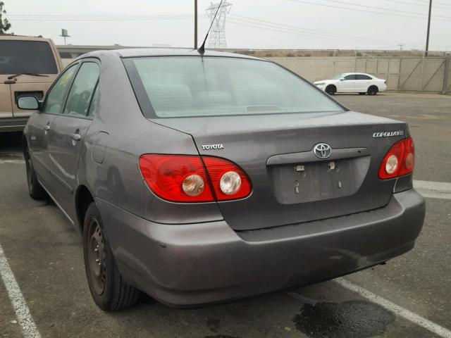 1NXBR32E35Z451993 - 2005 TOYOTA COROLLA CE GRAY photo 3