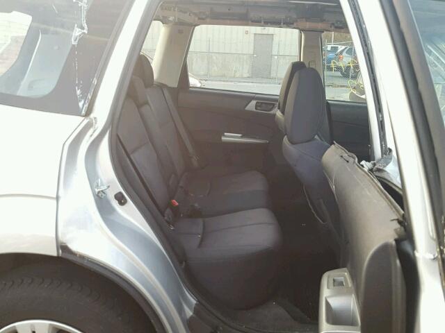 JF2SH61659H792511 - 2009 SUBARU FORESTER 2 SILVER photo 6