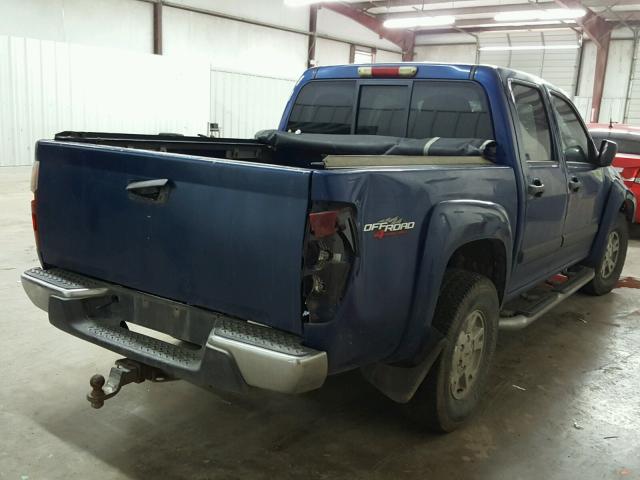 1GTDT136658213297 - 2005 GMC CANYON BLUE photo 4