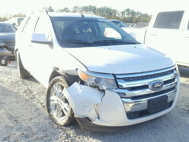 2FMDK3KC8BBA85168 - 2011 FORD EDGE LIMIT WHITE photo 1