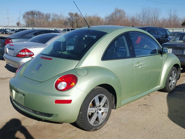 3VWRW31C86M407423 - 2006 VOLKSWAGEN NEW BEETLE GREEN photo 4