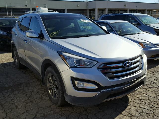 5XYZUDLB5DG119002 - 2013 HYUNDAI SANTA FE S SILVER photo 1