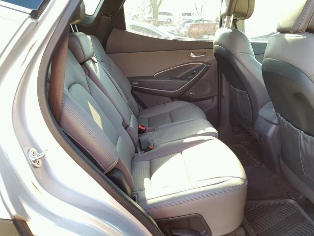 5XYZUDLB5DG119002 - 2013 HYUNDAI SANTA FE S SILVER photo 6