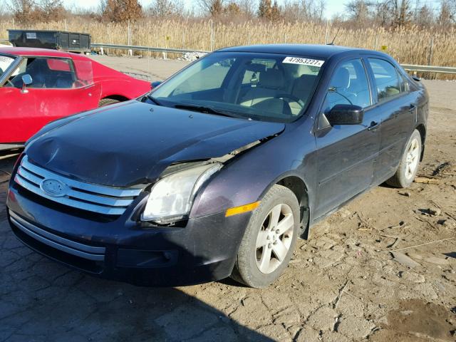 3FAHP07Z07R267688 - 2007 FORD FUSION SE PURPLE photo 2