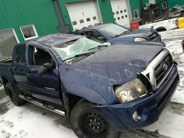 5TELU42N78Z482141 - 2008 TOYOTA TACOMA DOU BLUE photo 9