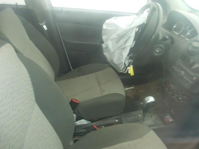 3G1TB6DEXAL105299 - 2010 CHEVROLET AVEO LS WHITE photo 5