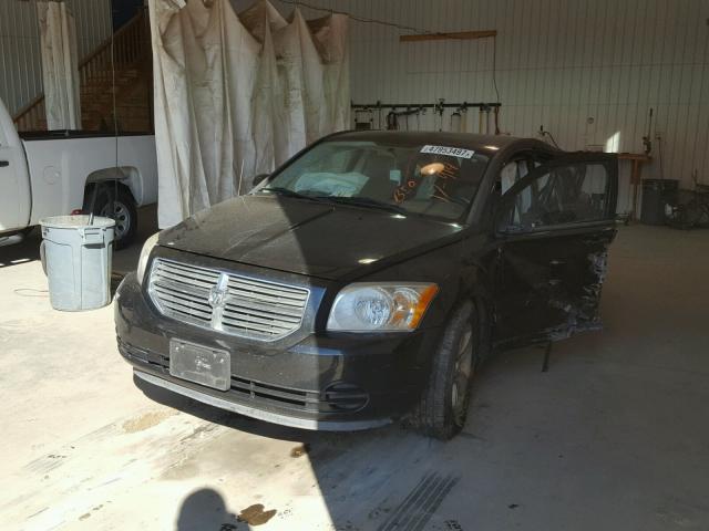 1B3CB4HA9AD661341 - 2010 DODGE CALIBER SX BLACK photo 2