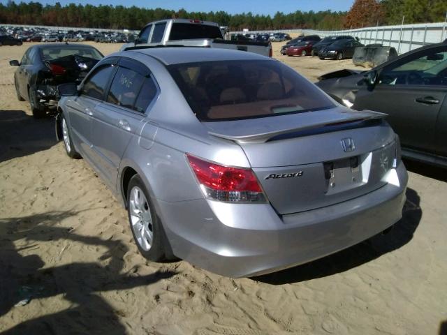 1HGCP26719A133562 - 2009 HONDA ACCORD EX SILVER photo 3