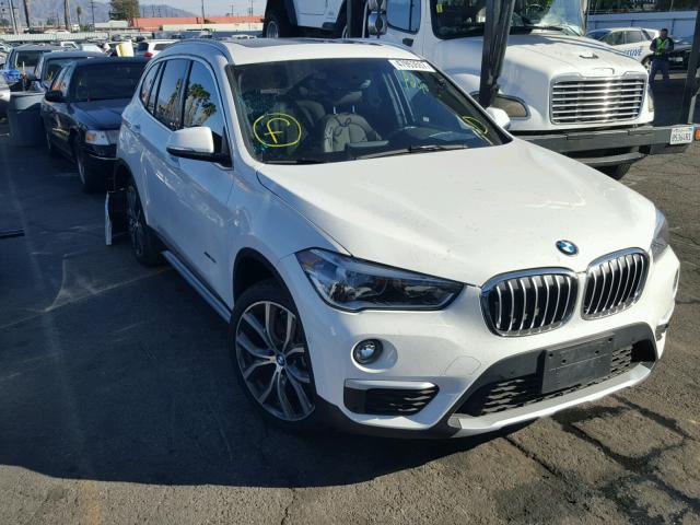 WBXHT3C37H5F74911 - 2017 BMW X1 XDRIVE2 WHITE photo 1