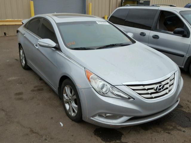 5NPEC4AC2BH177507 - 2011 HYUNDAI SONATA SE SILVER photo 1