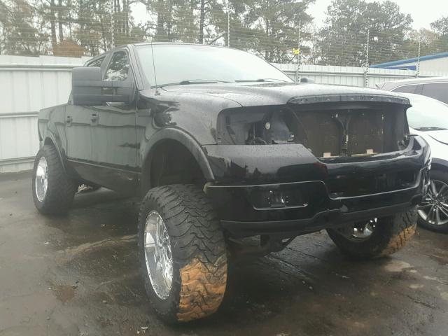 1FTPW14555KE82789 - 2005 FORD F150 SUPER BLACK photo 1