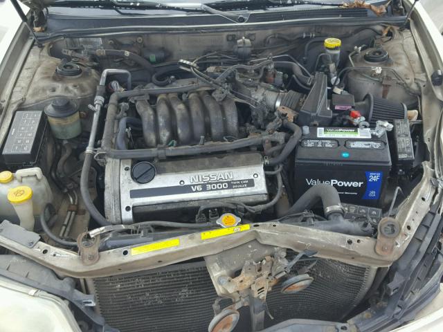 JN1CA21D9XT811167 - 1999 NISSAN MAXIMA GLE GOLD photo 7