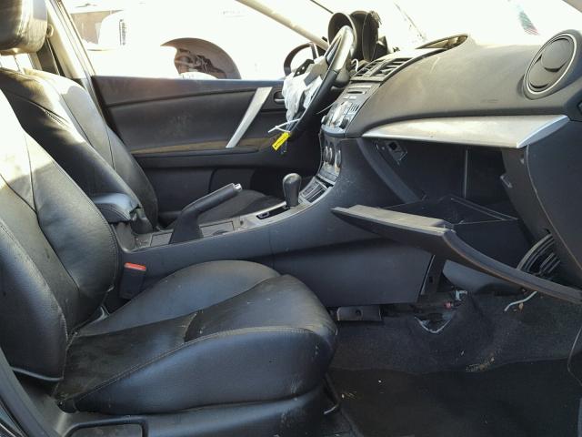 JM1BL1M50B1453026 - 2011 MAZDA 3 S BLACK photo 5