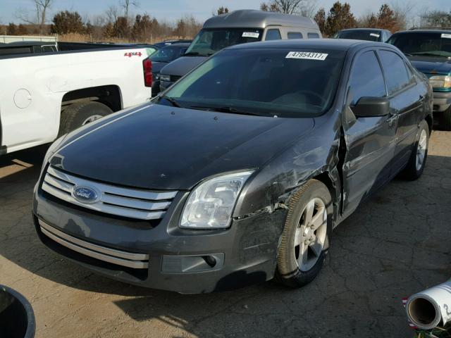 3FAHP07Z77R270877 - 2007 FORD FUSION SE GRAY photo 2