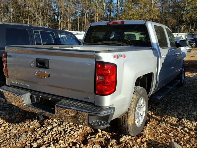 3GCUKREC4HG154866 - 2017 CHEVROLET SILVERADO SILVER photo 4