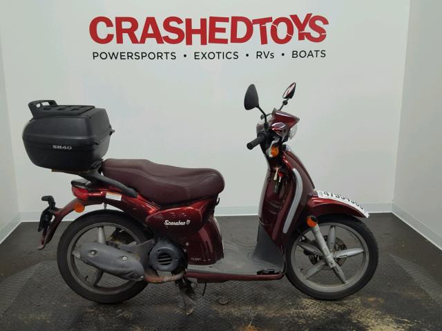 ZD4SCC0163S000172 - 2003 APRILIA SCARABEO 5 MAROON photo 1