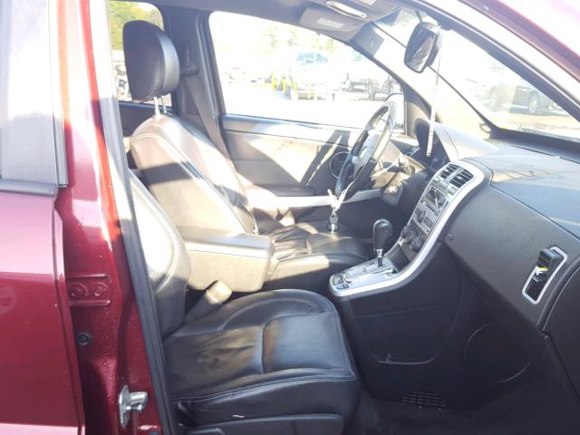 2CNDL937486063039 - 2008 CHEVROLET EQUINOX SP MAROON photo 5