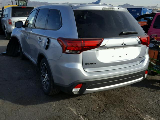 JA4AD3A39HZ044194 - 2017 MITSUBISHI OUTLANDER GRAY photo 3