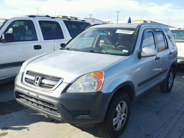 JHLRD78824C021891 - 2004 HONDA CR-V EX SILVER photo 2