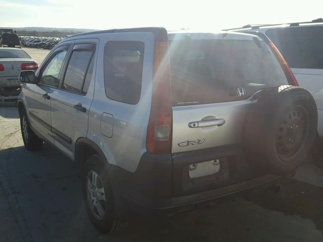 JHLRD78824C021891 - 2004 HONDA CR-V EX SILVER photo 3