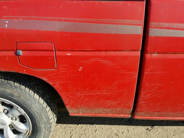 1N6SD16S7VC372028 - 1997 NISSAN TRUCK KING RED photo 9
