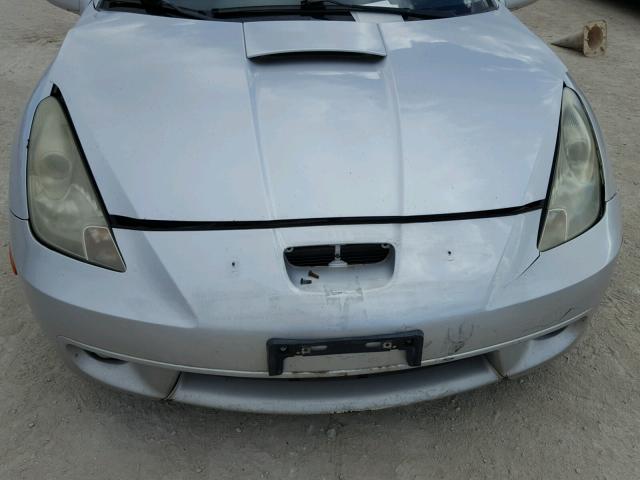 JTDDY32T5Y0035339 - 2000 TOYOTA CELICA GT- SILVER photo 9