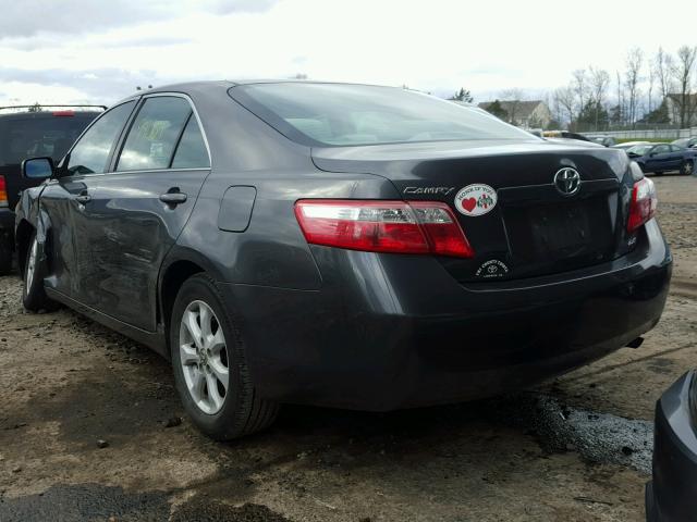 4T4BE46K28R025269 - 2008 TOYOTA CAMRY CE GRAY photo 3