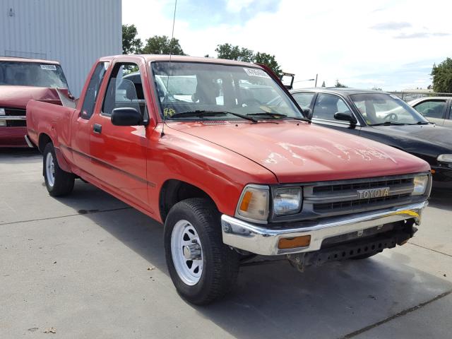 JT4RN93P9K0010258 - 1989 TOYOTA PICKUP 1/2 RED photo 1