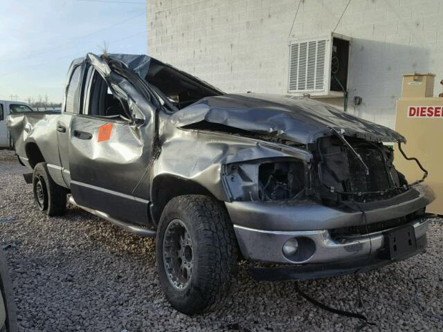 1D7KS28C07J504524 - 2007 DODGE RAM 2500 S GRAY photo 1