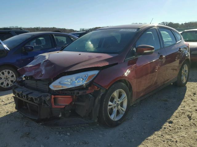 1FADP3K20EL453043 - 2014 FORD FOCUS SE RED photo 2