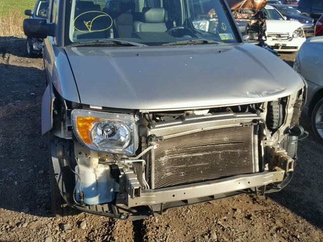 5J6YH28583L037933 - 2003 HONDA ELEMENT EX GRAY photo 9