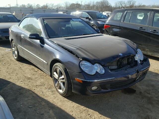 WDBTK56F97T078476 - 2007 MERCEDES-BENZ CLK 350 BLUE photo 1